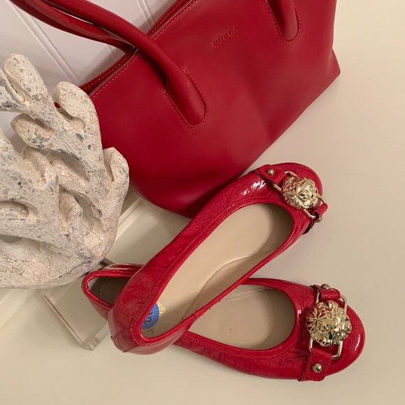 Red Anne Klein flats - Picture 2 of 4